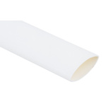 RS PRO Halogen Free Heat Shrink Tubing, White 12.7mm Sleeve Dia. x 1.2m Length 2:1 Ratio