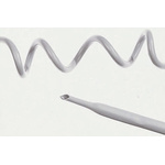 TE Connectivity Heat Shrink Tubing, Grey 10mm Sleeve Dia. x 1m Length 1.7:1 Ratio, SRFR Series