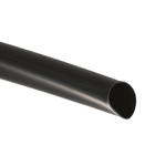 TE Connectivity Adhesive Lined Heat Shrink Tubing, Black 24mm Sleeve Dia. x 1.2m Length 3:1 Ratio, ATUM Series