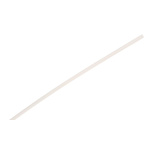 TE Connectivity Heat Shrink Tubing, White 1.2mm Sleeve Dia. x 1.2m Length 2:1 Ratio, RNF-100 Series