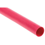 TE Connectivity Heat Shrink Tubing, Red 4.8mm Sleeve Dia. x 1.2m Length 2:1 Ratio, RNF-100 Series
