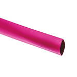 TE Connectivity Heat Shrink Tubing, Red 19mm Sleeve Dia. x 1.2m Length 2:1 Ratio, RNF-100 Series