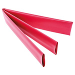 TE Connectivity Heat Shrink Tubing, Red 38mm Sleeve Dia. x 1.2m Length 2:1 Ratio, RNF-100 Series