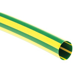 TE Connectivity Heat Shrink Tubing, Green 10mm Sleeve Dia. x 1.5m Length 2:1 Ratio, DCPT Series