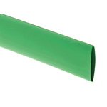 TE Connectivity Heat Shrink Tubing, Green 19mm Sleeve Dia. x 1.2m Length 2:1 Ratio, RNF-100 Series
