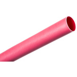TE Connectivity Adhesive Lined Heat Shrink Tubing, Red 16mm Sleeve Dia. x 1.2m Length 4:1 Ratio, ATUM Series