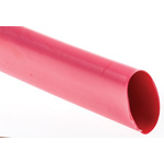 TE Connectivity Adhesive Lined Heat Shrink Tubing, Red 32mm Sleeve Dia. x 1.2m Length 4:1 Ratio, ATUM Series