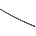 TE Connectivity Heat Shrink Tubing, Black 1.2mm Sleeve Dia. x 1.2m Length 2:1 Ratio, RW-175 Series