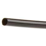 TE Connectivity Heat Shrink Tubing, Black 2.4mm Sleeve Dia. x 1.2m Length 2:1 Ratio, RW-175 Series