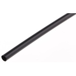 TE Connectivity Heat Shrink Tubing, Black 3.2mm Sleeve Dia. x 1.2m Length 2:1 Ratio, RW-175 Series