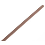 TE Connectivity Heat Shrink Tubing, Brown 3.2mm Sleeve Dia. x 1.2m Length 2:1 Ratio, RNF-100 Series