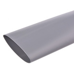TE Connectivity Heat Shrink Tubing, Grey 25.4mm Sleeve Dia. x 1.2m Length 2:1 Ratio, RNF-100 Series
