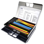 TE Connectivity Heat Shrink Tubing 25.4mm Sleeve Dia. x Set Length 2:1 Ratio, RNF-100 Series