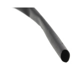 HellermannTyton Heat Shrink Tubing, Black 6.4mm Sleeve Dia. x 5m Length 3:1 Ratio, HIS-3 Series