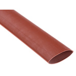 RS PRO Halogen Free Heat Shrink Tubing, Brown 19.1mm Sleeve Dia. x 1.2m Length 2:1 Ratio
