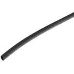 HellermannTyton Heat Shrink Tubing, Black 3mm Sleeve Dia. x 1m Length 3:1 Ratio, TREDUX Series