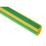 HellermannTyton Heat Shrink Tubing, Green 12mm Sleeve Dia. x 1m Length 3:1 Ratio, TREDUX Series