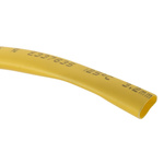 RS PRO Heat Shrink Tubing, Yellow 3.2mm Sleeve Dia. x 10m Length 2:1 Ratio