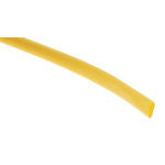 RS PRO Heat Shrink Tubing, Yellow 2.4mm Sleeve Dia. x 10m Length 2:1 Ratio