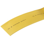 RS PRO Heat Shrink Tubing, Yellow 6.4mm Sleeve Dia. x 8m Length 2:1 Ratio