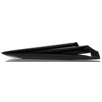 3M Halogen Free Heat Shrink Tubing, Black 39mm Sleeve Dia. x 1m Length 3:1 Ratio, GTI-3000 Series