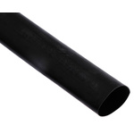 HellermannTyton Adhesive Lined Heat Shrink Tubing, Black 24mm Sleeve Dia. x 1.2m Length 4:1 Ratio, TA42 Series