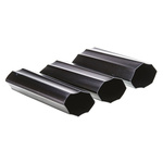 Alpha Wire Adhesive Lined Heat Shrink Tubing, Black 50.8mm Sleeve Dia. x 152mm Length 6:1 Ratio, FIT-621 Series