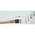 TE Connectivity Transparent Polyolefin Solder Sleeve 16mm Length 1.6 → 3.2mm Cable Diameter