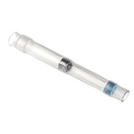 TE Connectivity Transparent Polyolefin Solder Sleeve 26mm Length 0.4 → 1.7mm Cable Diameter