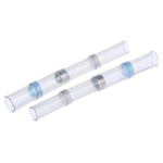 TE Connectivity Transparent Polyolefin Solder Sleeve 42mm Length 1.3 → 2.7mm Cable Diameter