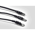 HellermannTyton Heat Shrink Tubing, Black 6mm Sleeve Dia. x 1m Length 3:1 Ratio, TCN30 Series