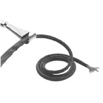 TE Connectivity Heat Shrink Tube, Black 6.4mm Sleeve Dia. x 10m Length 2:1 Ratio, RW-200 Series