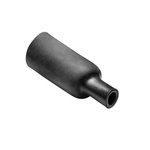TE Connectivity Heat Shrink Tubing, Black 9mm Sleeve Dia. 3:1 Ratio, RAYCHEM DWHF Series