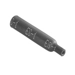 TE Connectivity Adhesive Lined End Cap, Black 5.7mm Sleeve Dia. x 30mm Length 0.167361111111111 Ratio, RAYCHEM ES-CAP