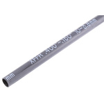 TE Connectivity Halogen Free Heat Shrink Tubing, Black 10.1mm Sleeve Dia. x 1.2m Length 3:1 Ratio, XFFR Series