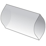 Alpha Wire Heat Shrink Tubing, Clear 0.125in Sleeve Dia. x 20 X 6in Length 2:1 Ratio, FIT-350-1/8 Series