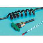 TE Connectivity Heat Shrink Tubing, Black 6.4mm Sleeve Dia. x 75m Length 3:1 Ratio, VERSAFIT Series