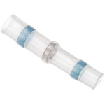 TE Connectivity Transparent Polyolefin Solder Sleeve 24.5mm Length 1 → 3mm Cable Diameter