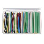 Alpha Wire Heat Shrink Tubing, Assorted Assortment Sleeve Dia. x Assortment Length 2:1 Ratio, FIT-KIT Series
