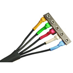 Alpha Wire Heat Shrink Tubing, Black 25.4mm Sleeve Dia. x 1.2m Length 2:1 Ratio, FIT-221 Series