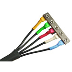 Alpha Wire Heat Shrink Tubing, Black 50.8mm Sleeve Dia. 2:1 Ratio, FIT-221 Series