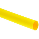 TE Connectivity Halogen Free Heat Shrink Tubing, Yellow 1.2mm Sleeve Dia. x 600m Length 2:1 Ratio, CGPT Series