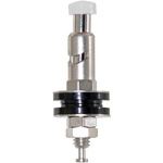 Grayhill 20A, White Binding Post With Brass Contacts and Nickel Plated