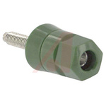 Abbatron 30A, Green Binding Post With Brass Contacts and Tin Plated