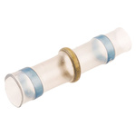 TE Connectivity Transparent Polyolefin Solder Sleeve 18.5mm Length 1 → 3mm Cable Diameter