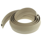 Vulcascot 3m Beige Cable Cover, 14 x 8mm Inside dia.