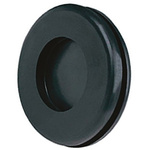 Essentra Black PVC 20mm Cable Grommet for Maximum of 15.5mm Cable Dia.