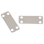 RS PRO Cable Tie Cable Markers, White