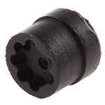 ITT Cannon Black Cable Grommet