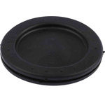 RS PRO Black Polychloroprene 64mm Cable Grommet for Maximum of 53mm Cable Dia.
